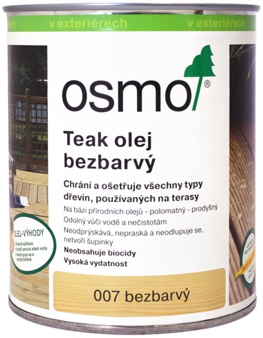OSMO Speciální olej na terasy a zahradní nábytek